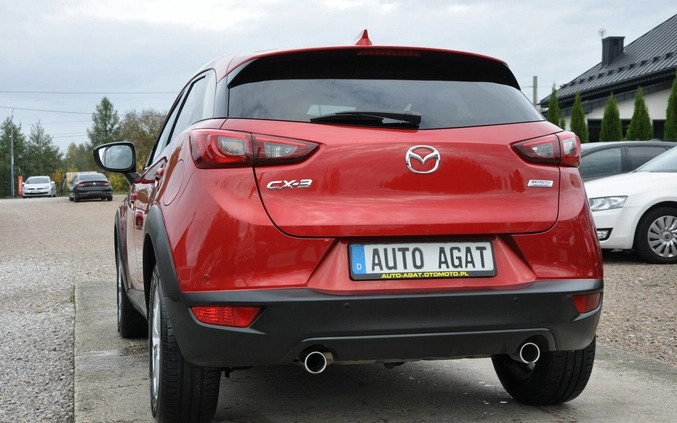 Mazda CX-3 cena 57800 przebieg: 131000, rok produkcji 2017 z Łask małe 137